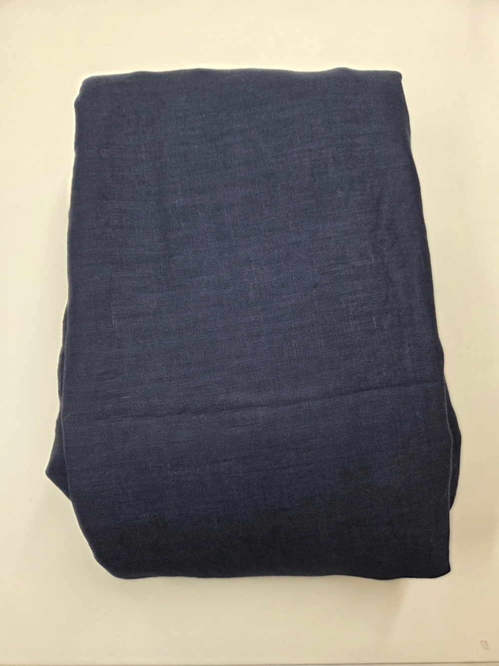 NWOT QUINCE European Linen Duvet Cover King/Cal King Navy 7417 - Picture 7 of 10